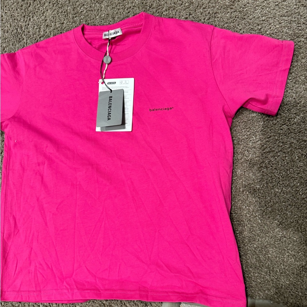 Balenciaga Pink T-Shirt